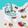 Jouet de toilettes pour enfants - Jouet à éjection simulée, Jeu de salle de bain amusant pour enfants, Cadeau idéal pour Noël et Anniversaire