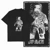 Men Vintage Distressed Astronaut Graphic T Shirt Retro Starry Space Print Unisex Cotton Streetwear Crew Neck Short Sleeve Tee 7