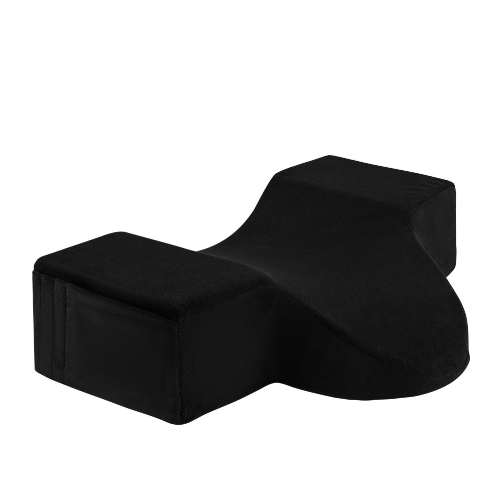 U-образная подушка из пены с эффектом памяти для накладных ресниц эргономичная подушка для шеи с изгибом салон дом пересадка ресниц красота макияж See below for size descriptions чёрный 2369₽