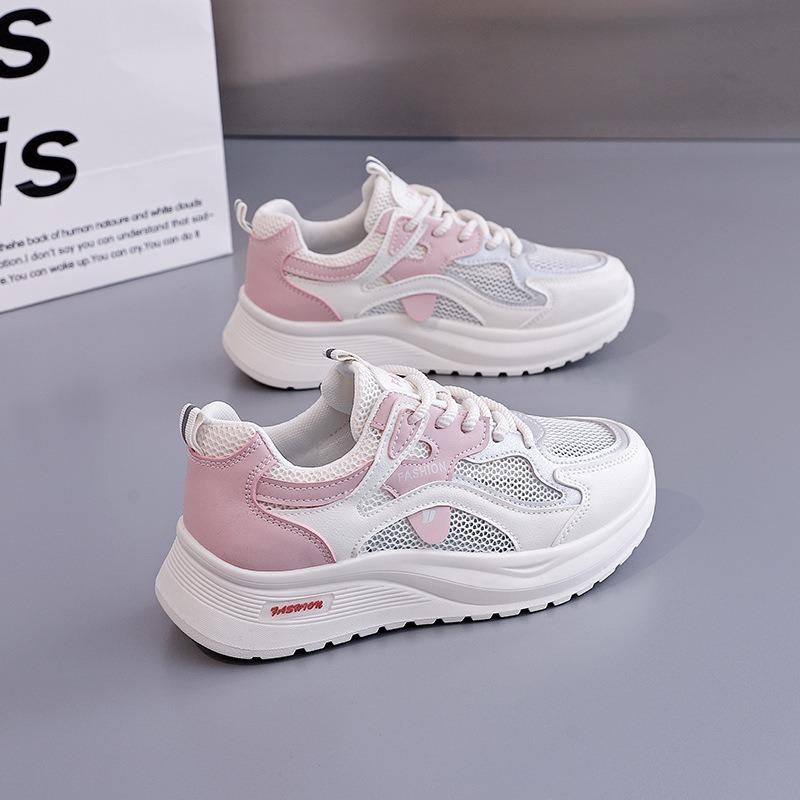 Fashion Youth Women Student Sport Shoes Outdoor Breathable Comfortable Platform Running Shoes Outdoor No Slip Casual Sneakers Zapatillas