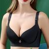 Breathable Thick and Thin Beautiful Back Plus Size Underwear Without Steel Ring Push Up Bra