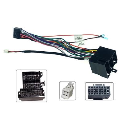 Stromkabeladapter mit 16-poligem Kabelbaumstecker für Hyundai Kia Stereoanlage