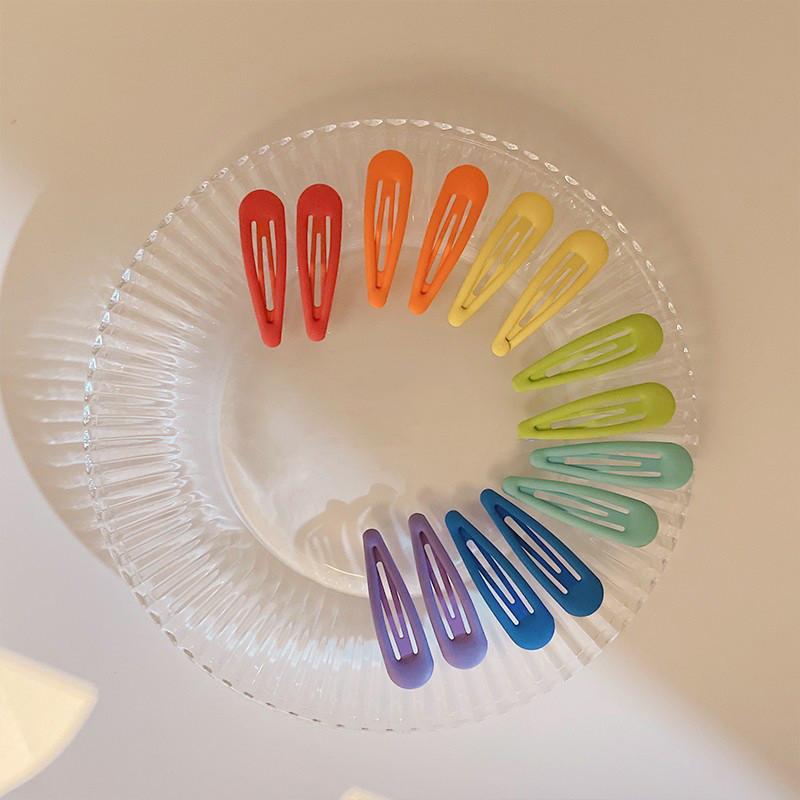 10 stücke Neue Koreanische Haarnadeln für Kinder Mädchen Milch Tee Farbe Prinzessin Haarspangen Bang Seite Clip Kleines Mädchen Haar zubehör