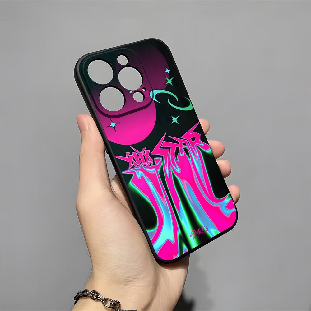 

Модний Kpop S-Stray-Kids Чохол для телефону Для 16 Pro Max Iphone 15 14 Pro Max 13pro 11 X Xs Xr 8 7Plus Силіконовий чохол iPhone 15 Plus