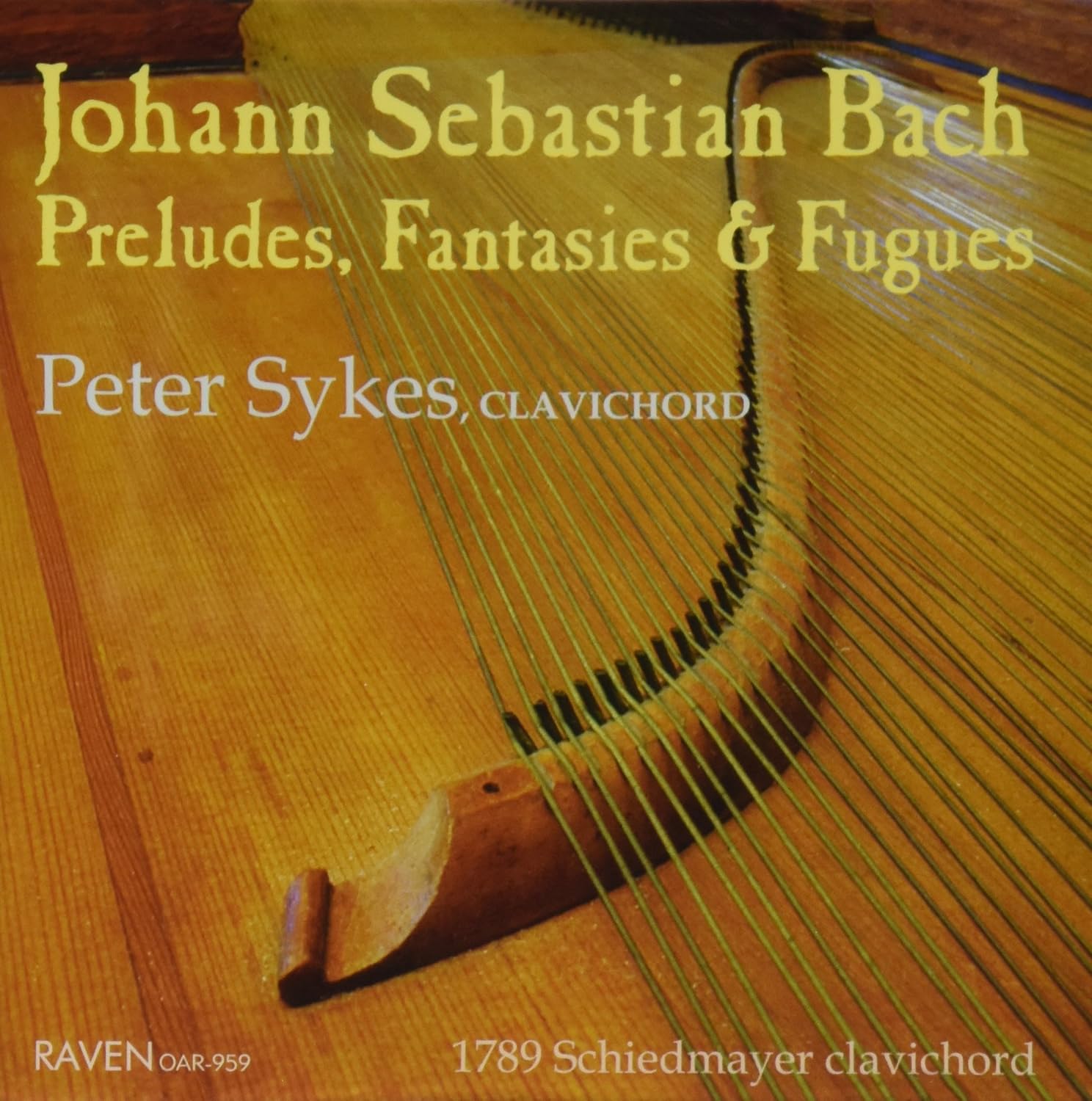 

CD BACH / SYKES - Preludes Fantasies & Fugues Non Japan Classical Used