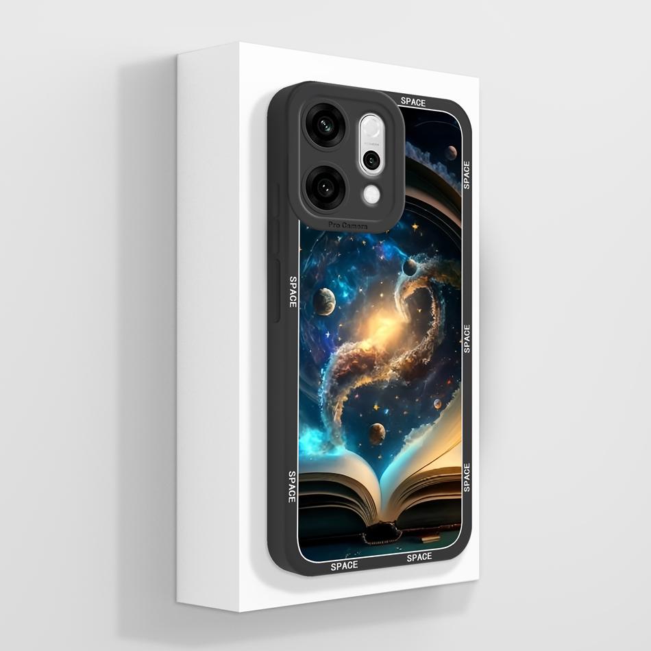 

Чехол для Oppo Reno 14 13 12 FS 11 10 Pro 14F 13F 12F Милый Вишневый Задняя Панель Телефона Защита Камеры Мягкий Жидкий Силикон Fundas Oppo Reno 13