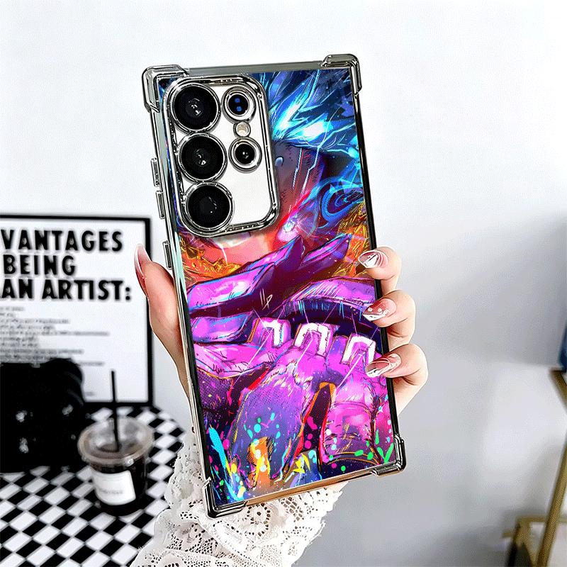MHA My Hero Midoriya Izuku Deku Soft Phone Case For Samsung Galaxy S26 Ultra S25 Edge S24 FE S23 Plus S22 S21 + S20 Plating Anti