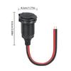 12V/24V Car Cigarettes Lighters Power Adapters Charger Cable Female Socket Plugs