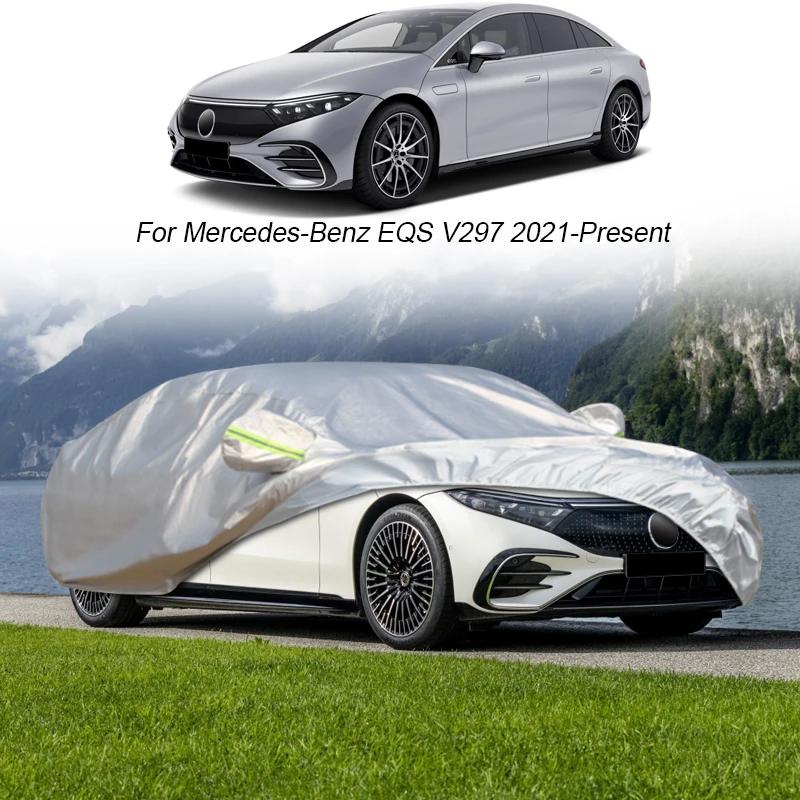 Car Cover Rain Frost Snow Dust Waterproof Auto Accessory For Mercedes-Benz EQA H243 EQB X243 EQC N293 EQE V295 EQS SUV V297