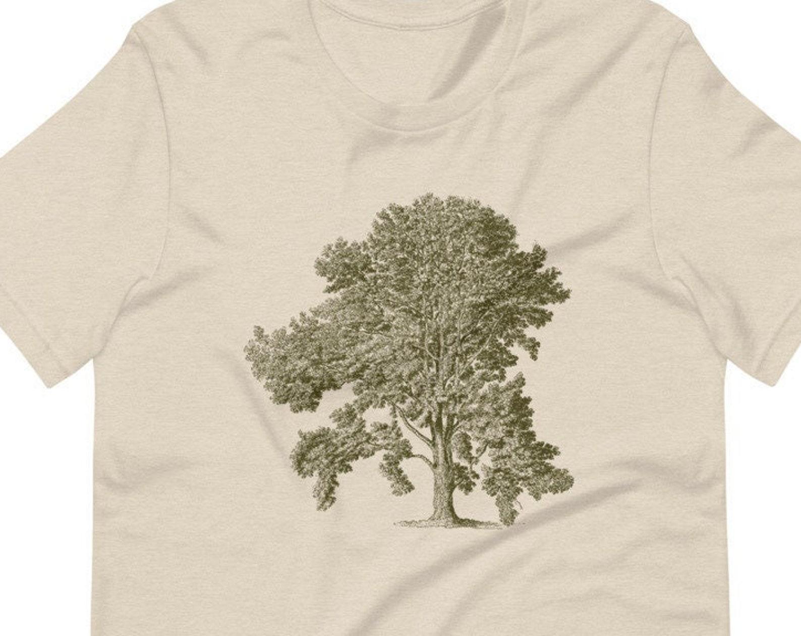 Tree Shirt - Old Gnarled Tree Tshirt - Retro Graphic Tee - Tree of Life - Nature Tees - Outdoor T-shirt, tree tshirt, Forest T Shirt 3XL