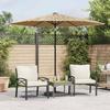 VidaXL Garden Parasol with Brown Steel Pole 268x268x226 Cm 4005101