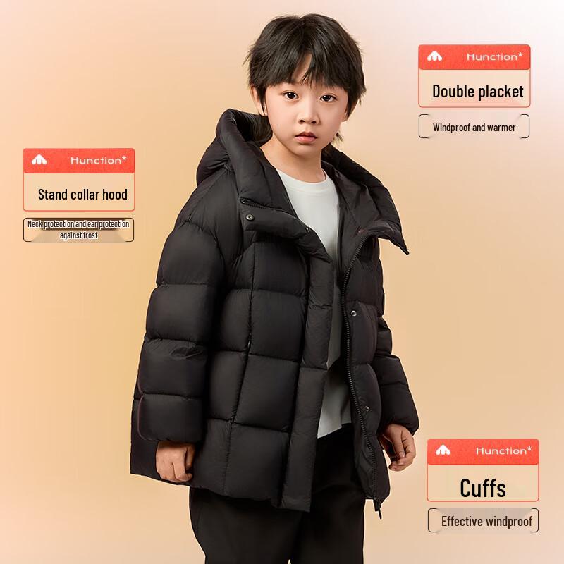 Meilicheng Dziewczęca Zimowa Kurtka z Puchu Gęsiego