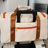 Colorful Retro Travel Bag Large Capacity Duffle With Shoulder Strap Sports Gym Carry-On Multi-Pocket Casual Weekend Luggage For Women