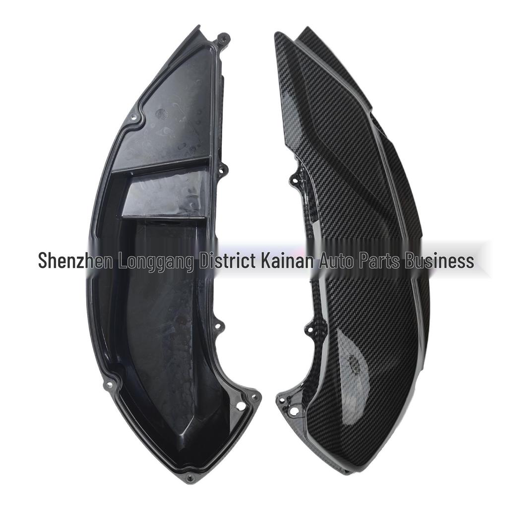 Yamaha NMAX155 Carbon Fiber Texture Air Filter Cover, Water Transfer Plastic Shell 2020-2023