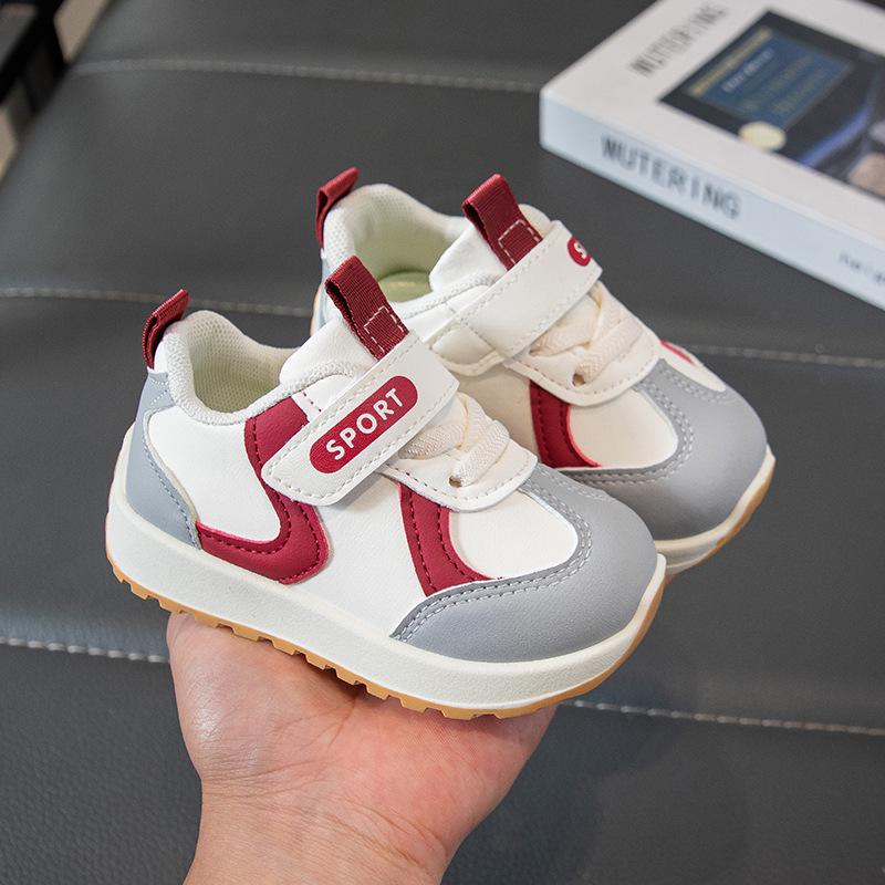 2025 Spring/Autumn Unisex Kids' Skate Shoes: Trendy, Versatile, Soft-Sole Running Shoes for Students