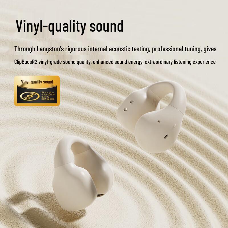 Lanston ClipBuds R2 Wireless Ear-Clip Headphones