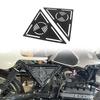 For BMW K100 K75 Cafe Racer Accessories Motorcycle Side Panel Aluminum Side Ornamental Cover