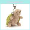 Plush Turtle Keychain With Pp Cotton Filling For Kids And Collectors