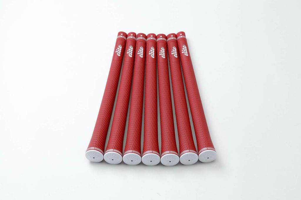 elitegrips Golf Grips SX38 set Classic Red No backline 7-piece