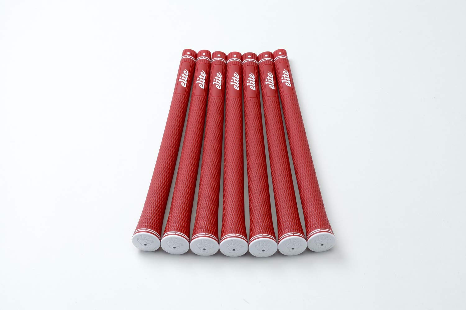 

elitegrips Гольф Грипсы SX38 набор Классический красный Без задней линии 7 штук