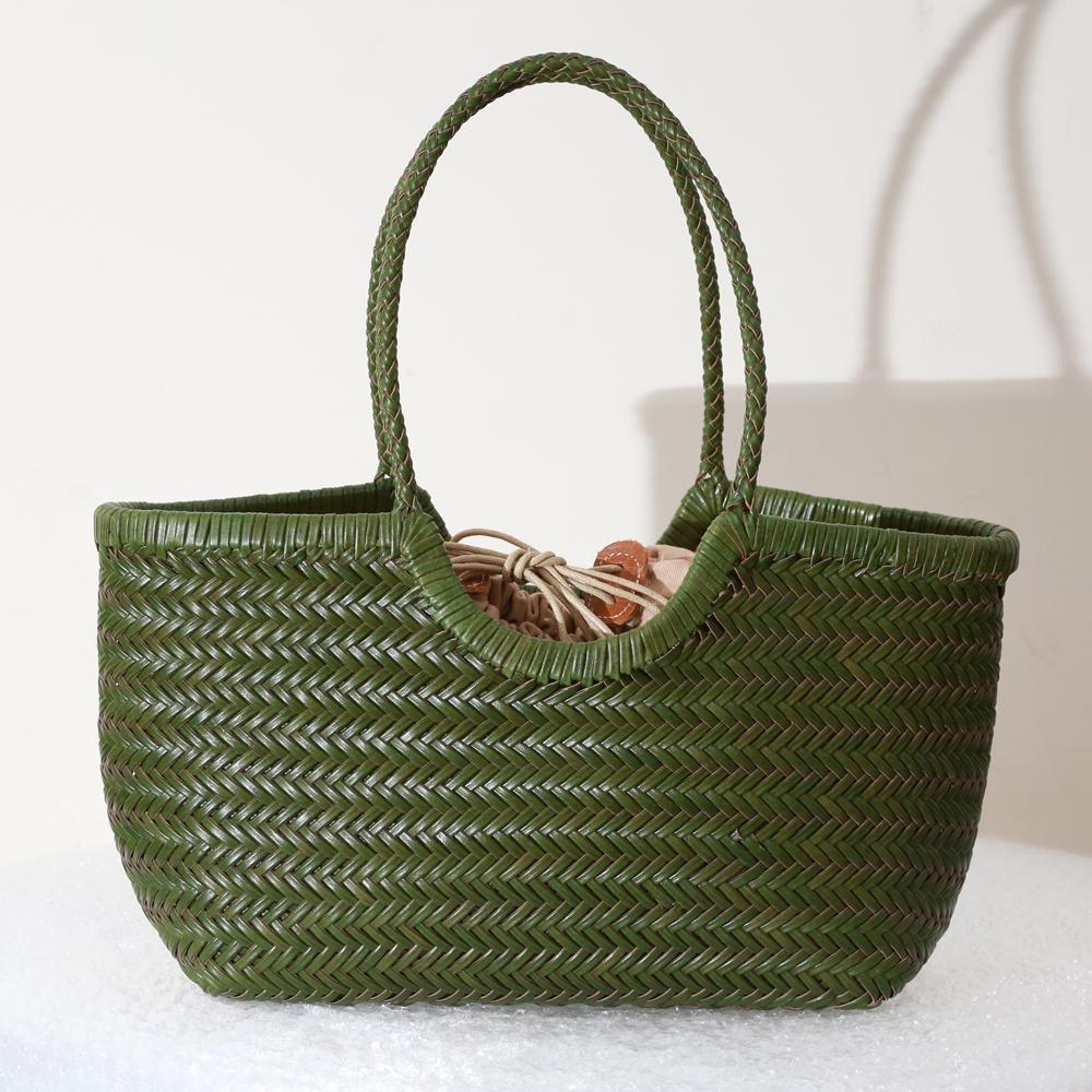 

Handbags Women s Genuine Leather Shoulder Bag Weaving Casual Shopping Bag Vintage Big Tote Purse Cowhide Cross Hand Bags Lady