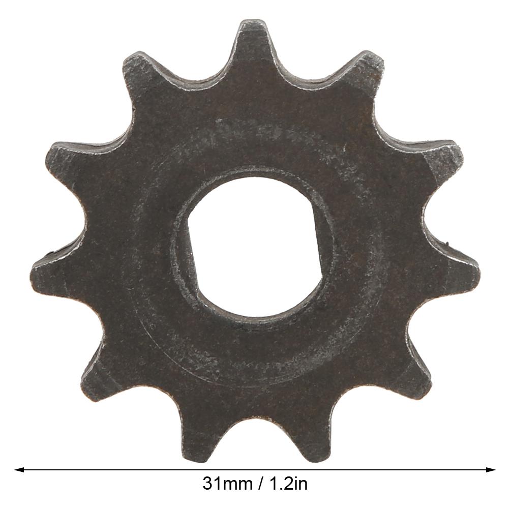 Electric Scooter Sprocket 11 Tooth H Holes Crankset Gear Plate for T8F Chain