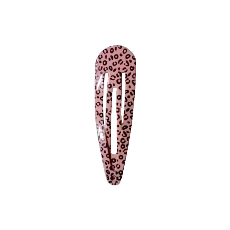 Trendy Kids' Hair Accessories: Cute Animal Metal Hair Clips & Waterdrop Print Crown Side Pins
