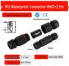 MN12 Series IP68 Miniature Outdoor Waterproof Connector for Lighting