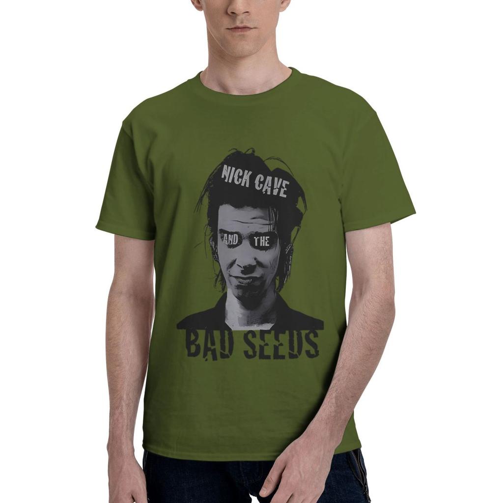 Nick Cave And The Bad Seeds 2 100 Cotton Casual Breathable Confortable Shirt Mens Clothing Brands Mens Shirt