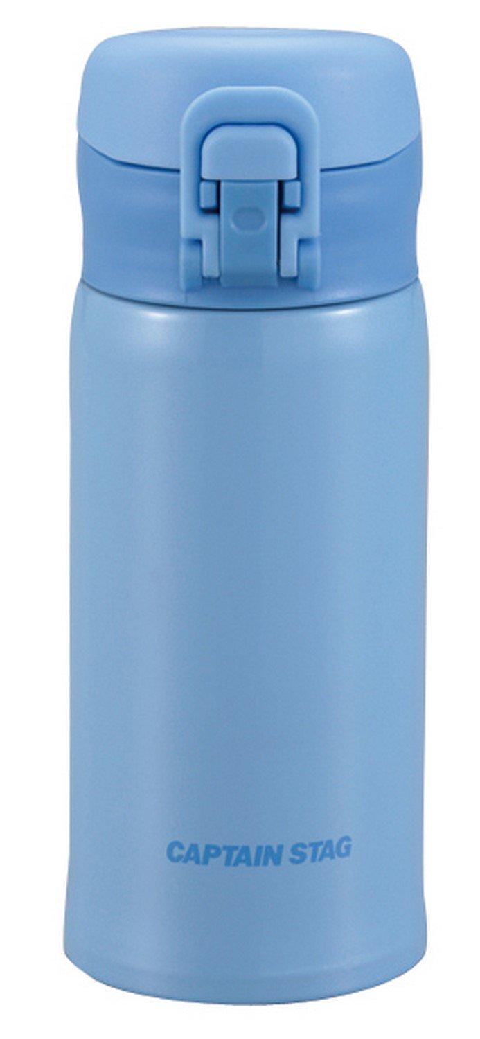

Captain Stag Gate Lock Light One Touch Personal Bottle 350ml Light Blue