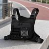 Running Chest Pouch with Waist Belt Breathable Mesh Sections, Vest Harness Bag, WaterResistant