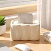 Tissue Box, Living Room Household High-end Spring Pumping Carton, Creative Desktop Lifting Napkin Storage Box