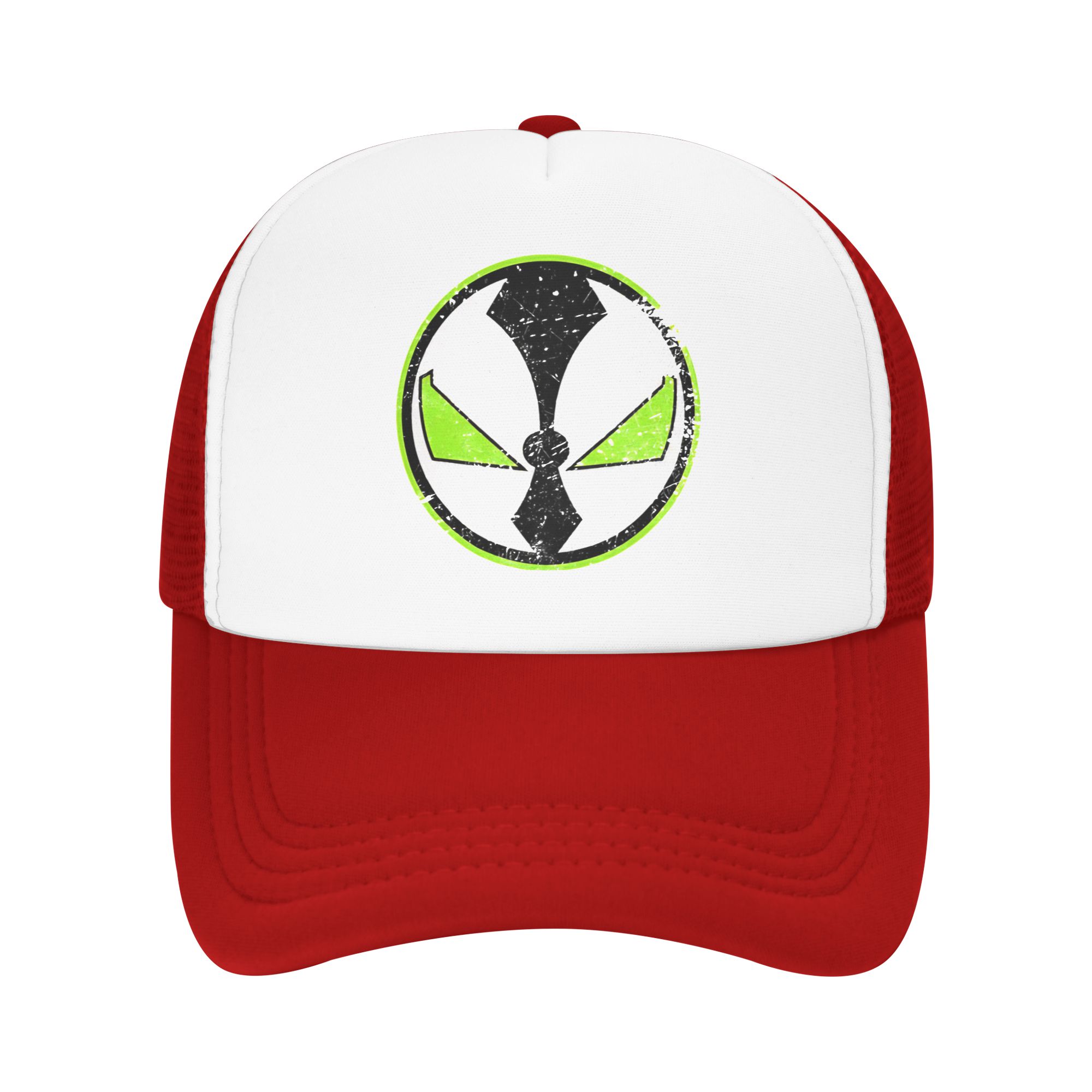 Summer Sun Hats Spawn Green Circle Alien Symbol Baseball Cap Ben Stylish Hats Summer UnisexTeens Kpop Rock Baseball Caps One Size