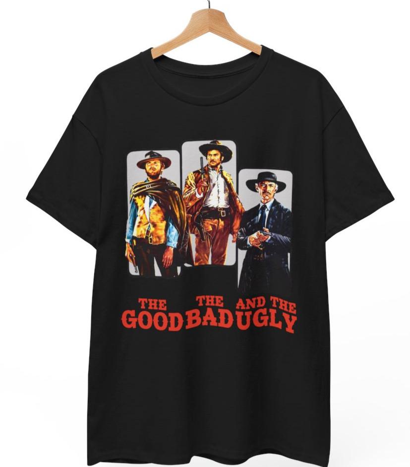 

The Good The Bad And The Ugly T-Shirt Movie Shirts Gift Tee For Friends Unisex Unisex T-Shirt XXXXL