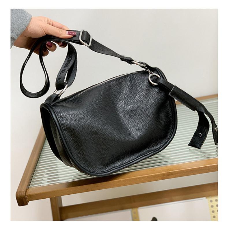 Genuine Leather Bag Women's Soft Leather Crossbody Bag Large Capacity Fashion All-in-one Middle-aged Women's Bag Single Shoulder Mom Bag
