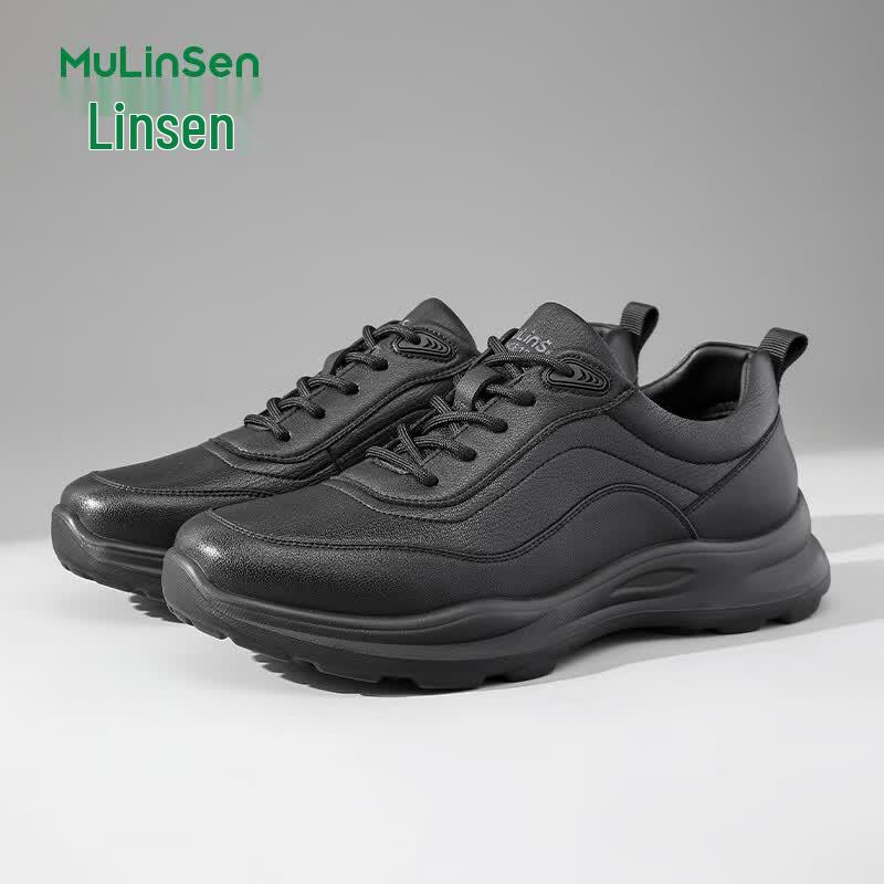 Men s Casual Leather Lace-up Shoes 43
