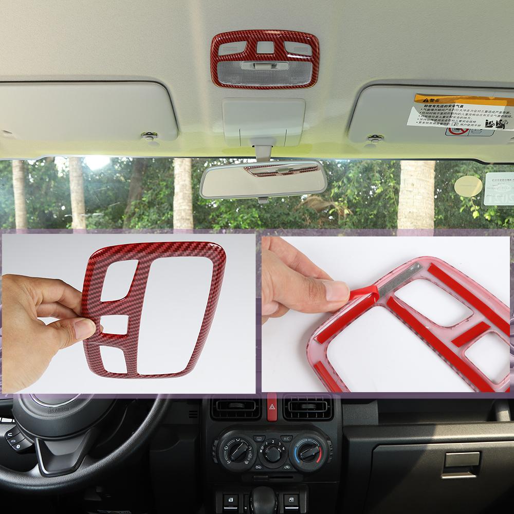 Copertura Decorativa Lampada Luce di Lettura da Tetto per Auto per Suzuki Jimny 2019+, Accessori Modanature Interne
