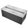 36"x18"x14" Drop In Ice Chest Ice Cooler Ice Bin Stainless Steel w/Cover