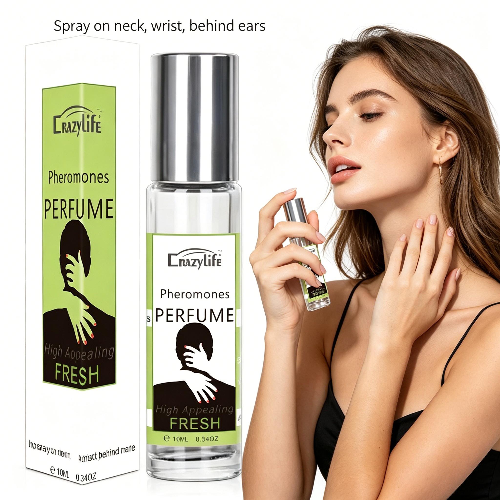 10ml Pheromone Perfume for Men Women Fresh Long Lasting Fragrance Enhance Personal Charm 1pc