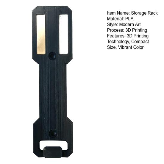 Yousheng 1/2Pcs Magnetic Absorption Storage Rack Lightweight 3D Printed PLA Plastic Spray Can Holder with Anti-Slip Design Home Workshop Car Tool