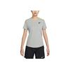 Sportswear Club Essentials Crew Neck Short Sleeve Regular T-Shirt Women Tops Stone-Blue DX7903-063