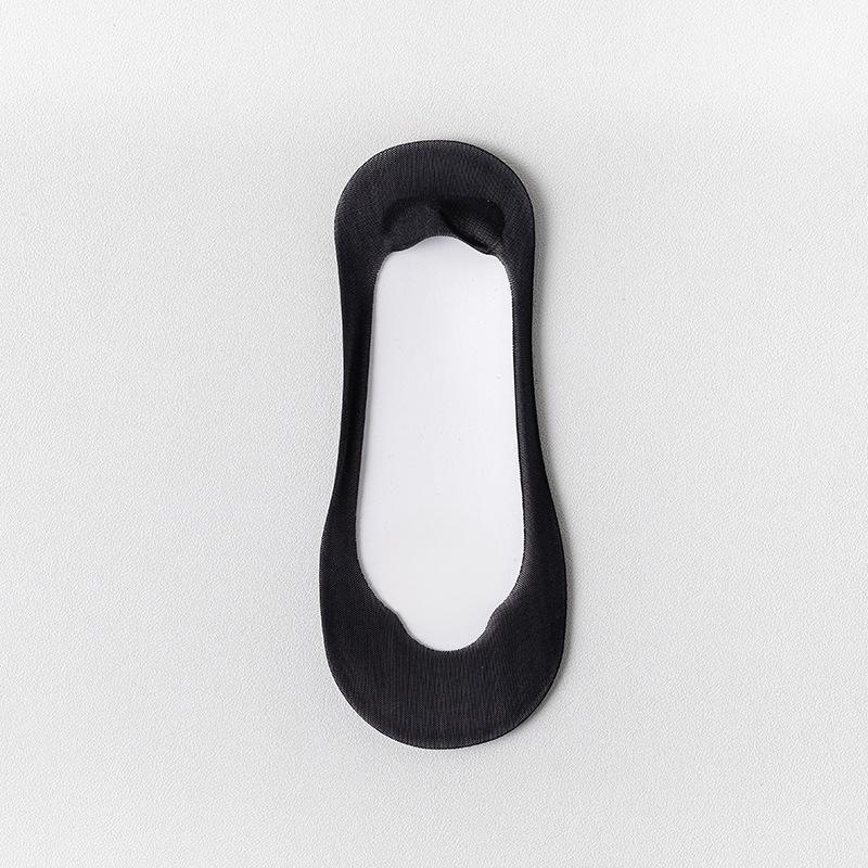 Women's Summer Ultra Thin Hollow Mesh Breathable Invisible Silicone Non Slip Socks