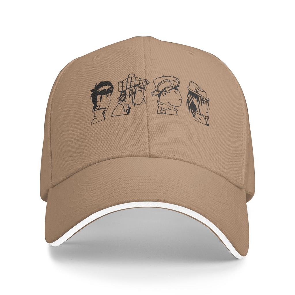 Gorillazs Band Casual Baseball Cap  Outdoor Sport Hip Hop Hats Spring Sunscreen Men Adult y2k Cool Baseball Caps