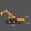 Bulldozer Simulation Excavator Dump Truck Model Children Toy With Joints Movable