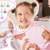 Nail Cute Nail Color and Makeup Perfect for Birthdays and or As a Gift for Girls 0 Children's Polish, Peel-off, Water-soluble, Kids' Set, Christmas,