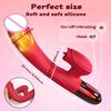 Portable Sex Toys Vibrator for Women Clitoris Stimulator Female Masturbator G Spot Dildo with Tongue Licking Adults Goods 18+ Insert Dildo Waterproof