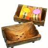 Holz-Seifenschale Dekorative Handgemachte Seifenablage für Badezimmer Dusche Küche Stilvolle Badezimmerdekoration Seifenschale.