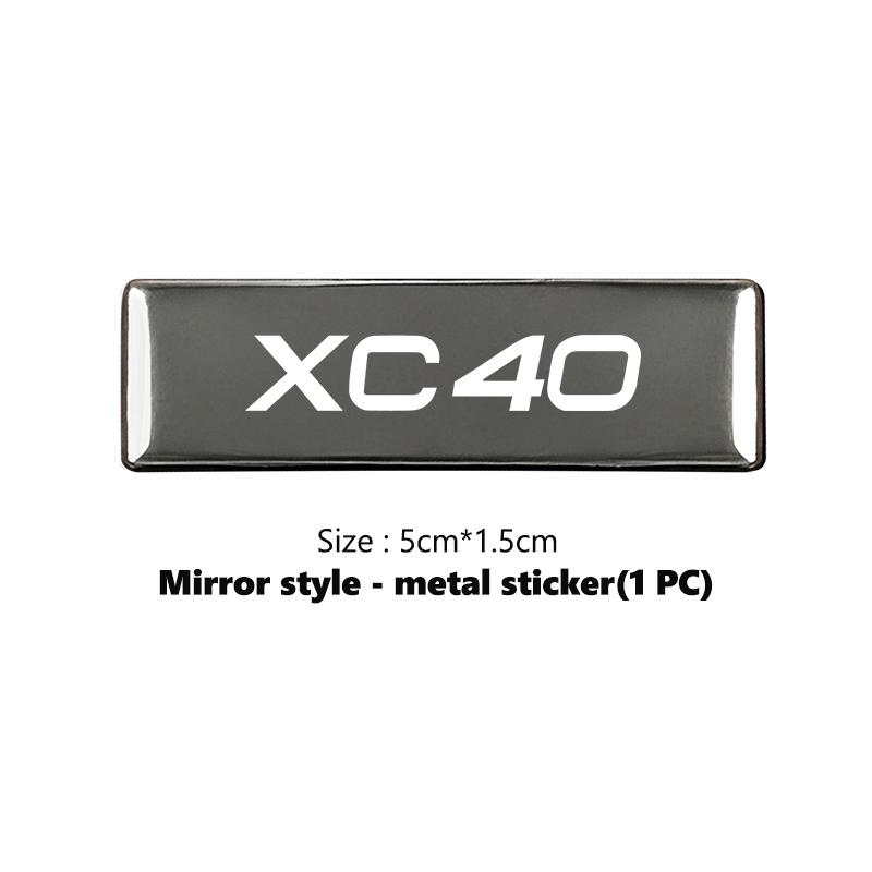 For Volvo Car Body Sticker Badge Auto Styling Decoration Accessories XC90 V90 V60 V40 S80 S60 S90 C40 XC60 XC40 V70 XC70