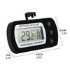 Fridge Thermometer With Hook Anti-Humidity Refrigerator Freezer Electric Lcd Display Digital Thermometer Temperature Monitor