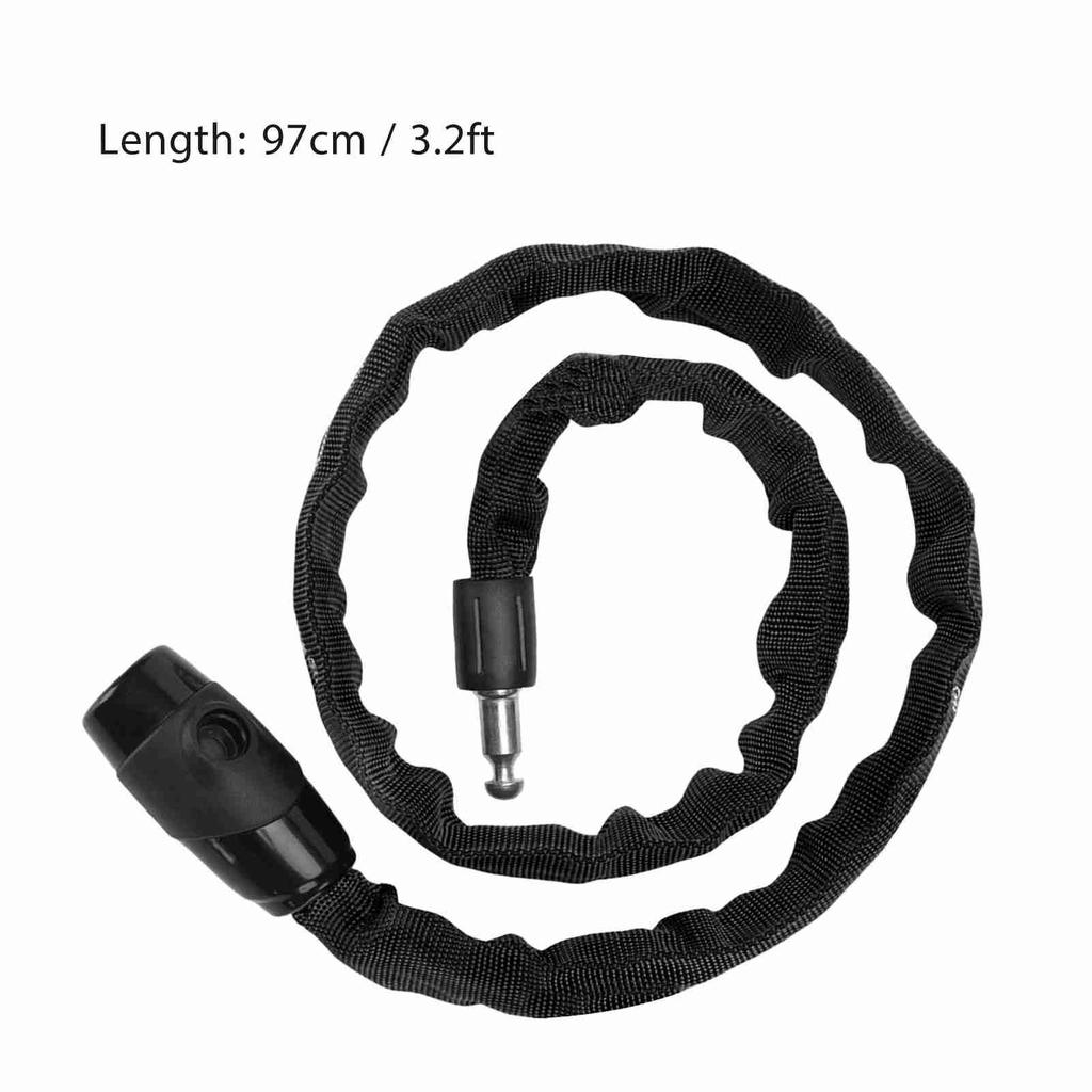 Bicycle Security Lock Bike Anti Theft Lock with Key Bicycle Chain Lock Spiral Cable Lock